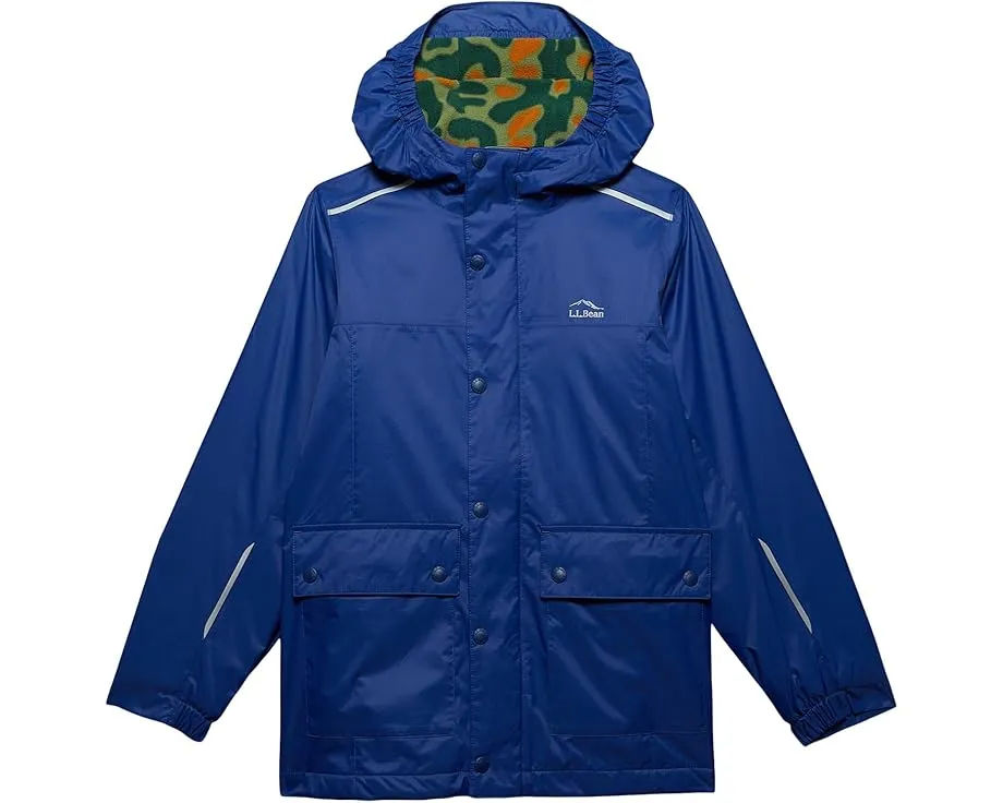 Детская утепленная дождевая куртка L.L.Bean Puddle Stomper с флисовой подкладкой