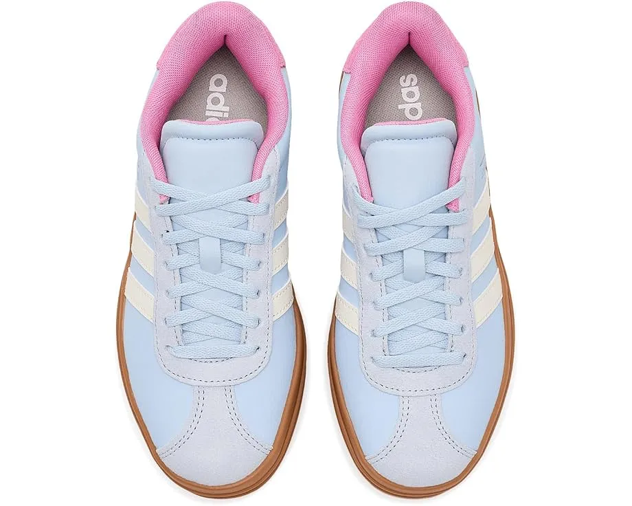 Кроссовки Adidas VL Court Bold для детей с цветочным принтом