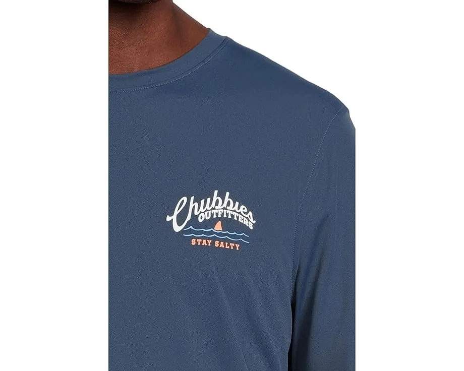 Лонгслив Chubbies The Surf Skin с защитой UPF 50+ и влагоотводящими свойствами