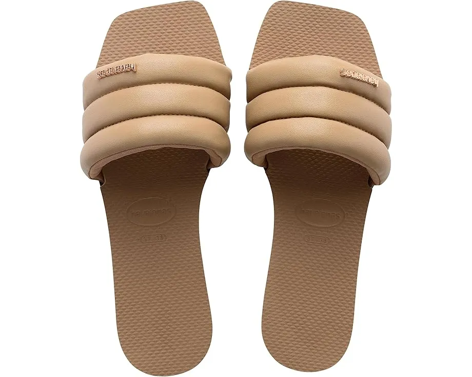 Havaianas Шлепанцы You Milan Flip Flop с квадратным носком и стелькой с рисовым узором