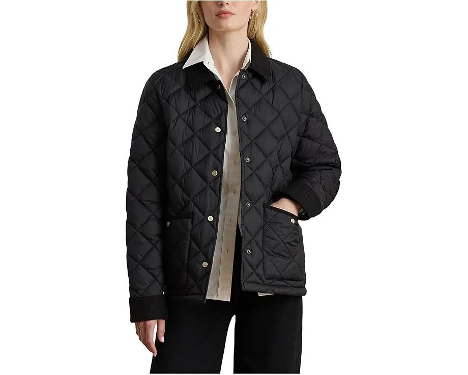 Куртка Lauren Ralph Lauren с ромбовидной стежкой из переработанного нейлона