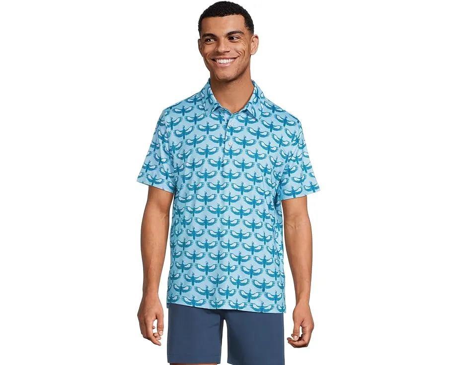 Поло Chubbies The Birds Of A Feather с технологичной тканью и защитой UPF 50+