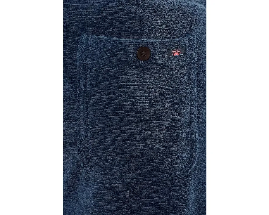 Шорты Terry Sweatshorts от Faherty с клетчатой тканью