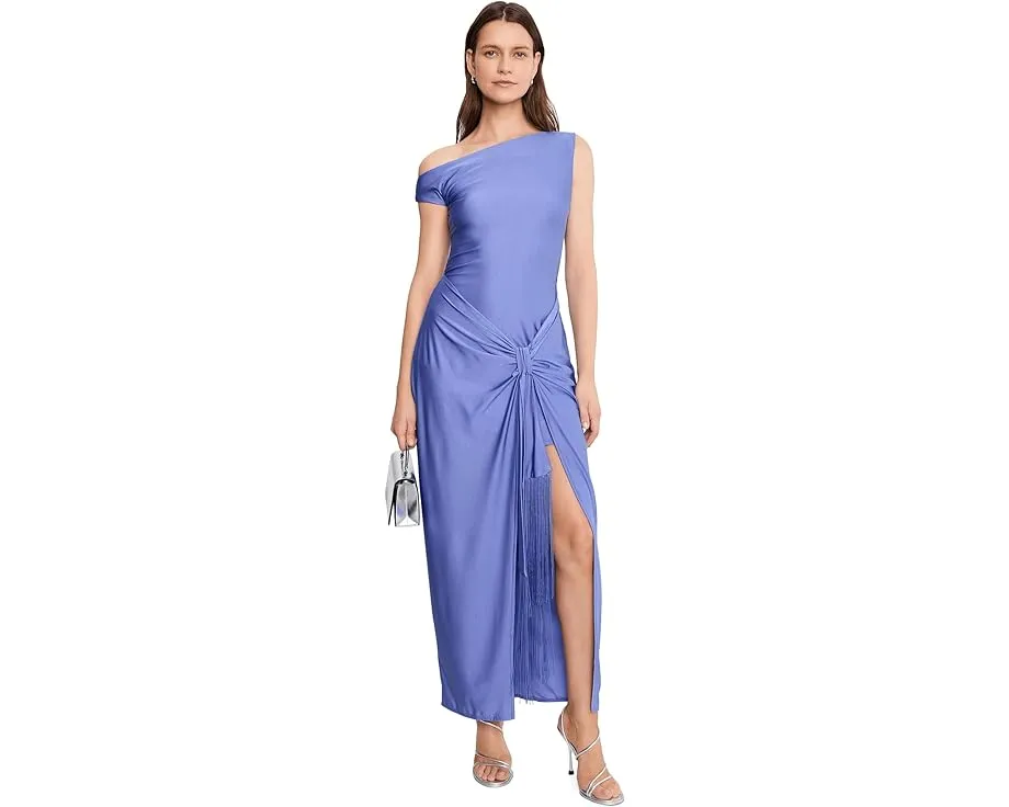 Asymmetric Twist Front Dress