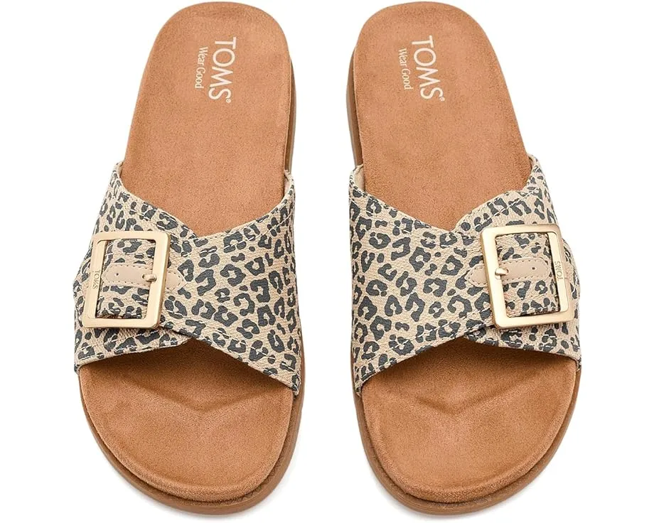 Сланцы TOMS Marin Slide с вязаным верхом и формованной стелькой