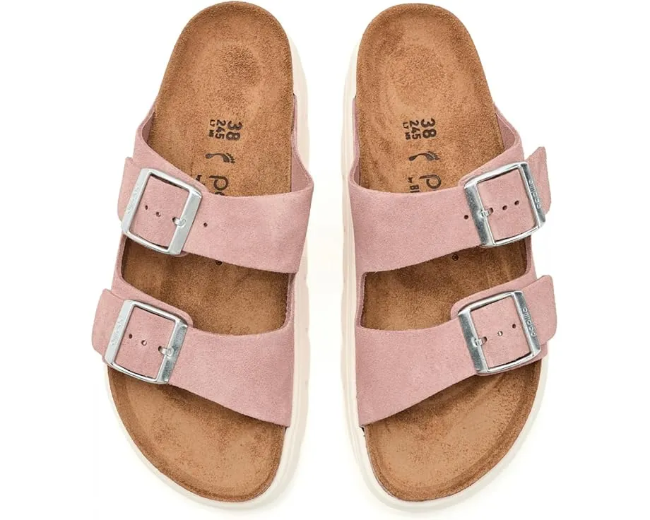 Birkenstock Arizona с массивной платформой на контурной стельке