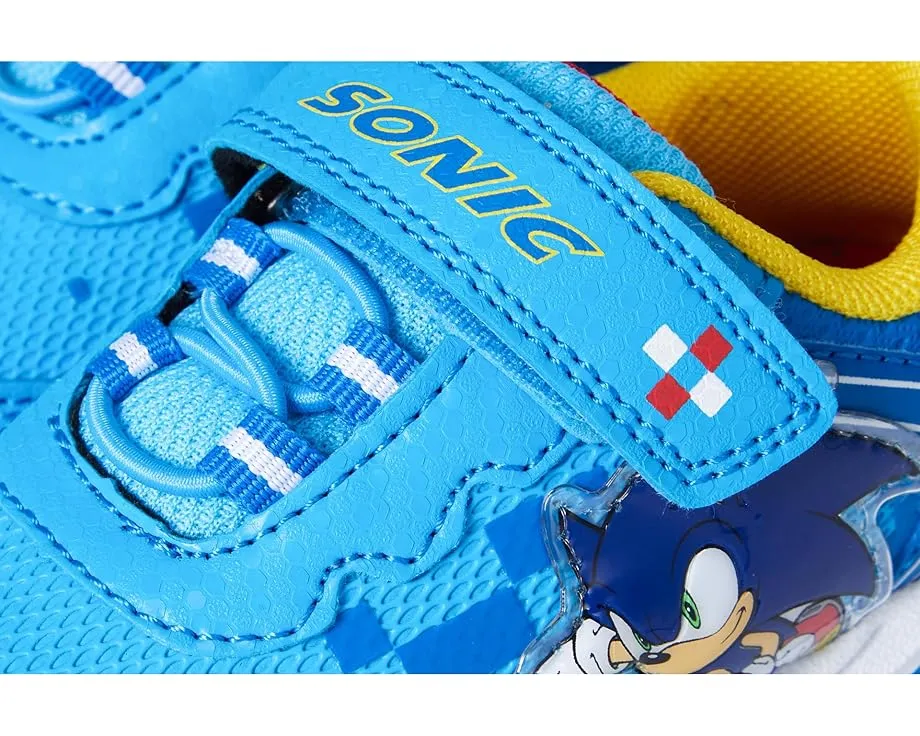 Светящиеся кроссовки Josmo Sonic The Hedgehog для детей с липучкой