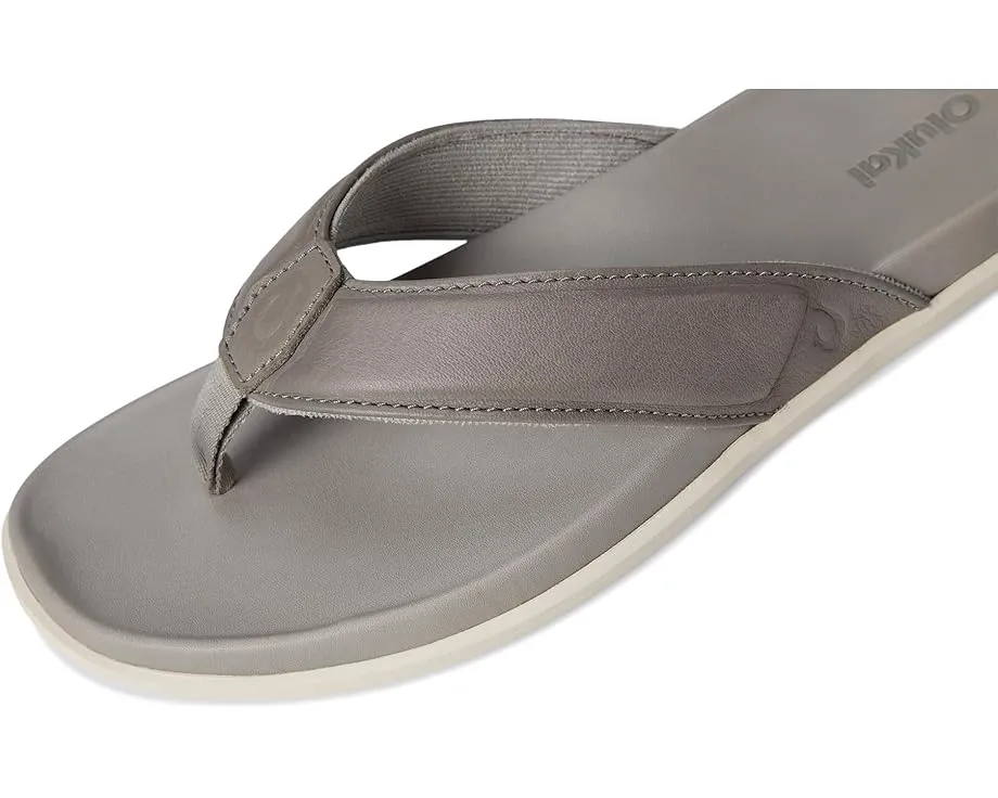 Повседневные кожаные сандалии OluKai 'Olali с поддержкой свода стопы