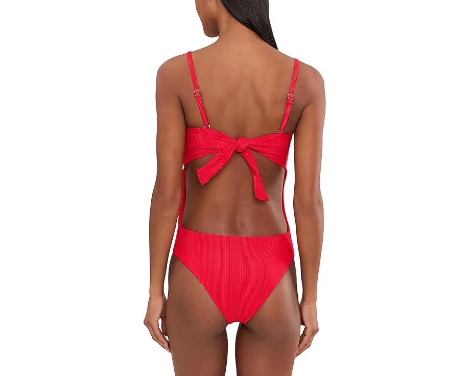 Цельный купальник Stassia One Piece с бандо и съемными бретелями от Beach Riot