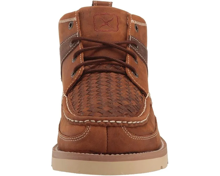 Кожаные ботинки Twisted X MCA0032 с мокасиновым носком и противоскользящей подошвой