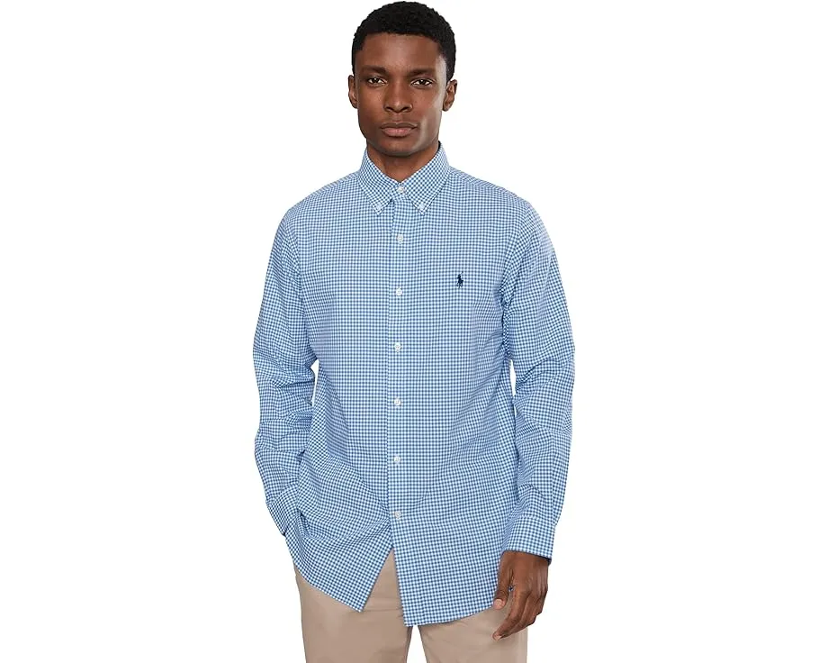 Классическая рубашка Polo Ralph Lauren из стрейч поплина