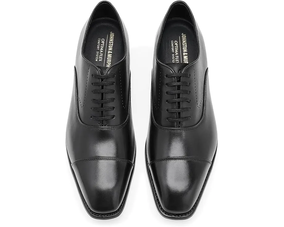Johnston & Murphy Ashton Cap Toe туфли кэп-тое из натуральной зернистой кожи