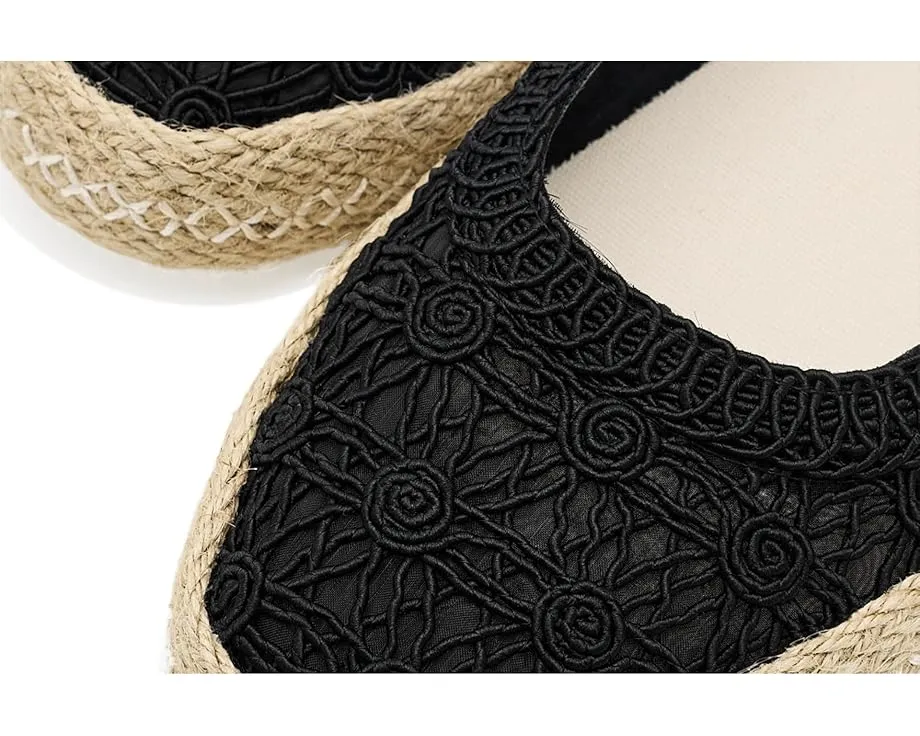 Балетки Blowfish Malibu Benita Sol с плетеной подошвой и кружевом