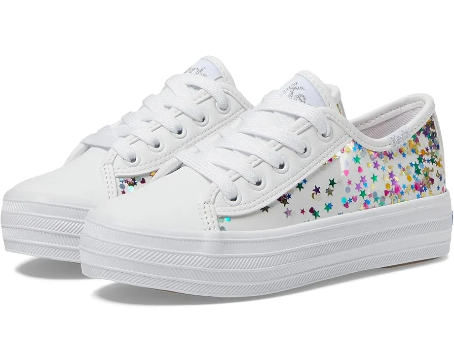Keds Детские кроссовки Triple UP-Glitter Under Glas с блестками