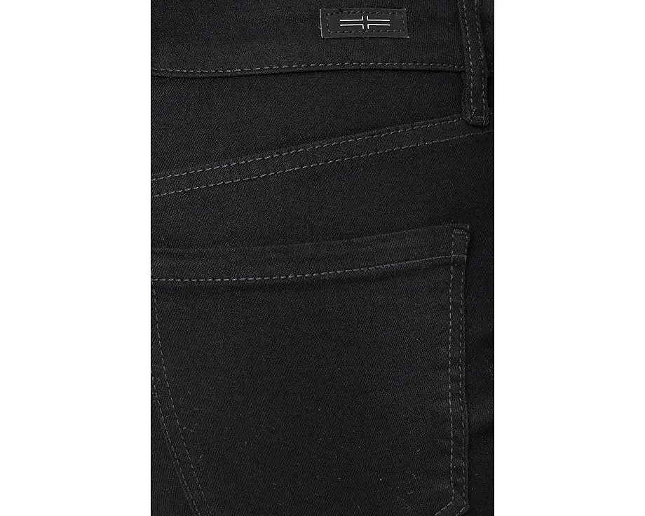 Капри Liverpool Los Angeles из денима с разрезом и средней посадкой