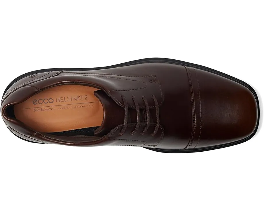 ECCO оксфорды Helsinki 2.0 Cap Toe Tie с дополнительной шириной