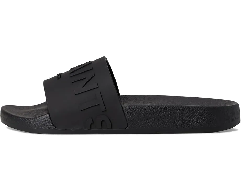 Сандалии AllSaints Biggy Slider с резиновым верхом и стелькой из ЭВА