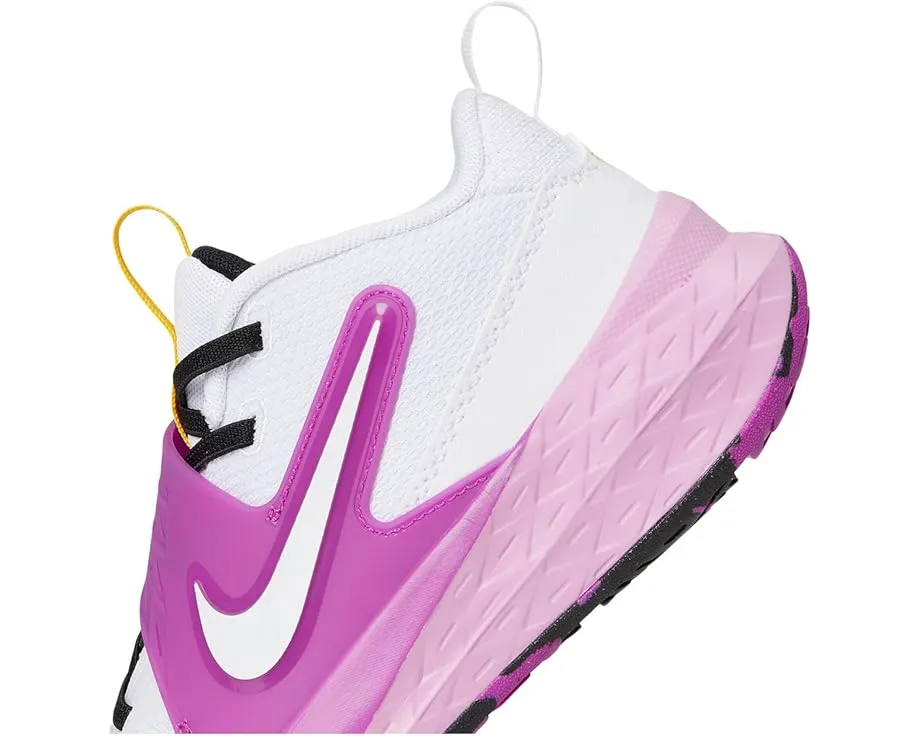 Баскетбольные кроссовки Nike Kids Team Hustle D 12 с эластичными шнурками