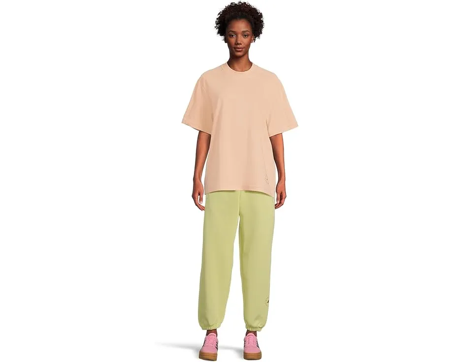 adidas by Stella McCartney свободная футболка из органического хлопка и полиэстера