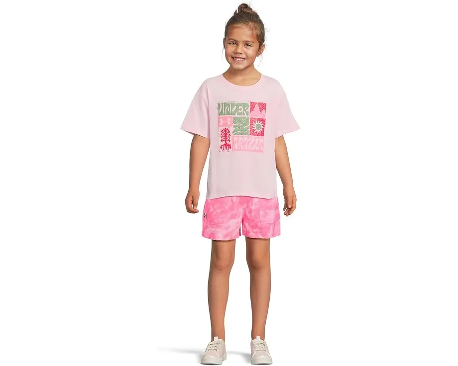 Детская футболка Under Armour Nature Cut Tee с принтом и спортивной посадкой
