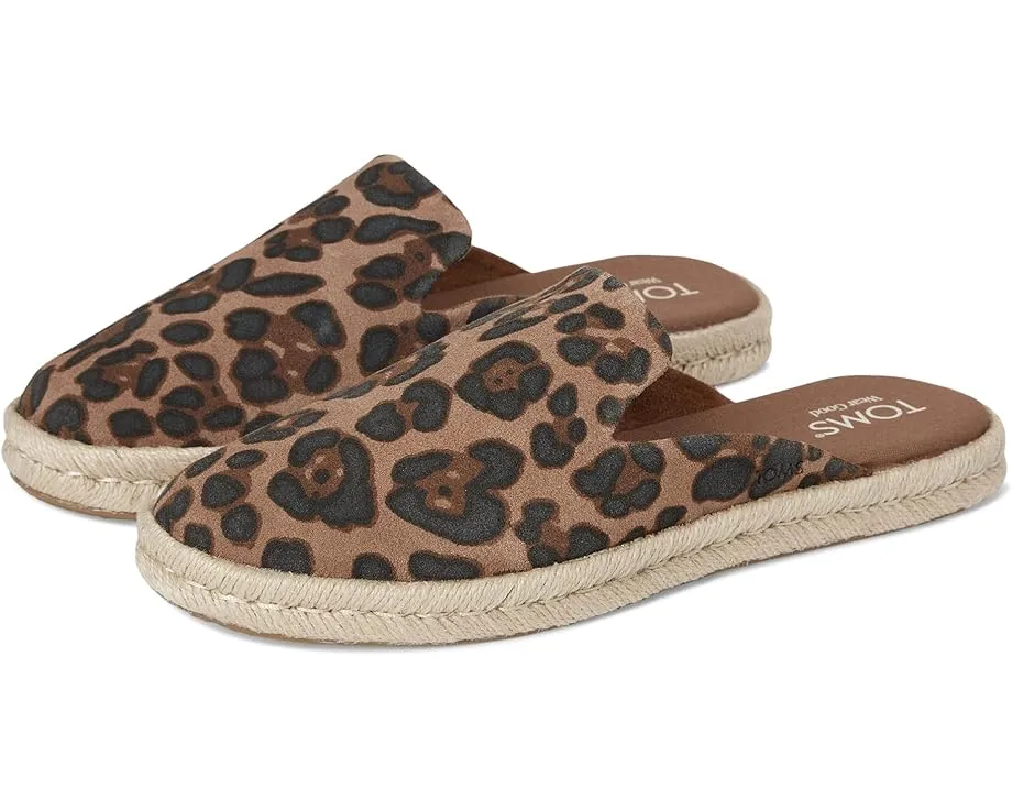 Мюли TOMS Santiago на платформе с круглым носком и веревочной отделкой