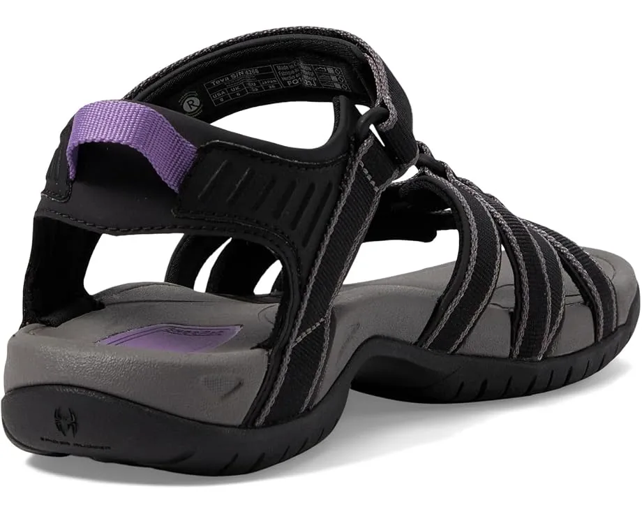 Сандалии Teva Tirra для женщин с амортизацией Shoc Pad и ремешками из переработанного пластика