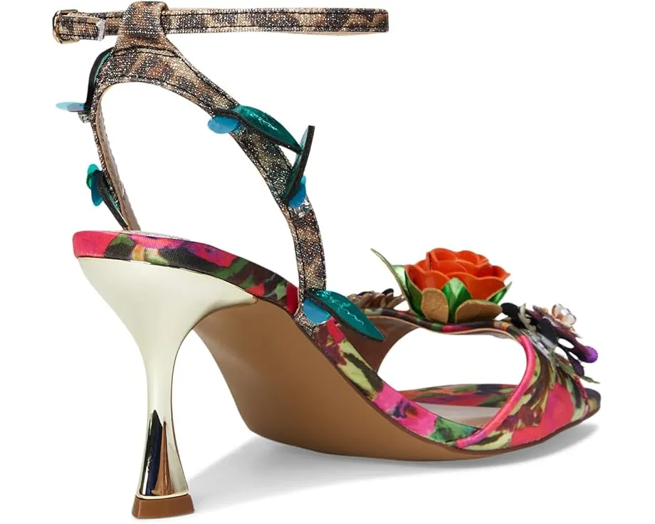 Босоножки Blue by Betsey Johnson Karra на каблуке с цветочным декором