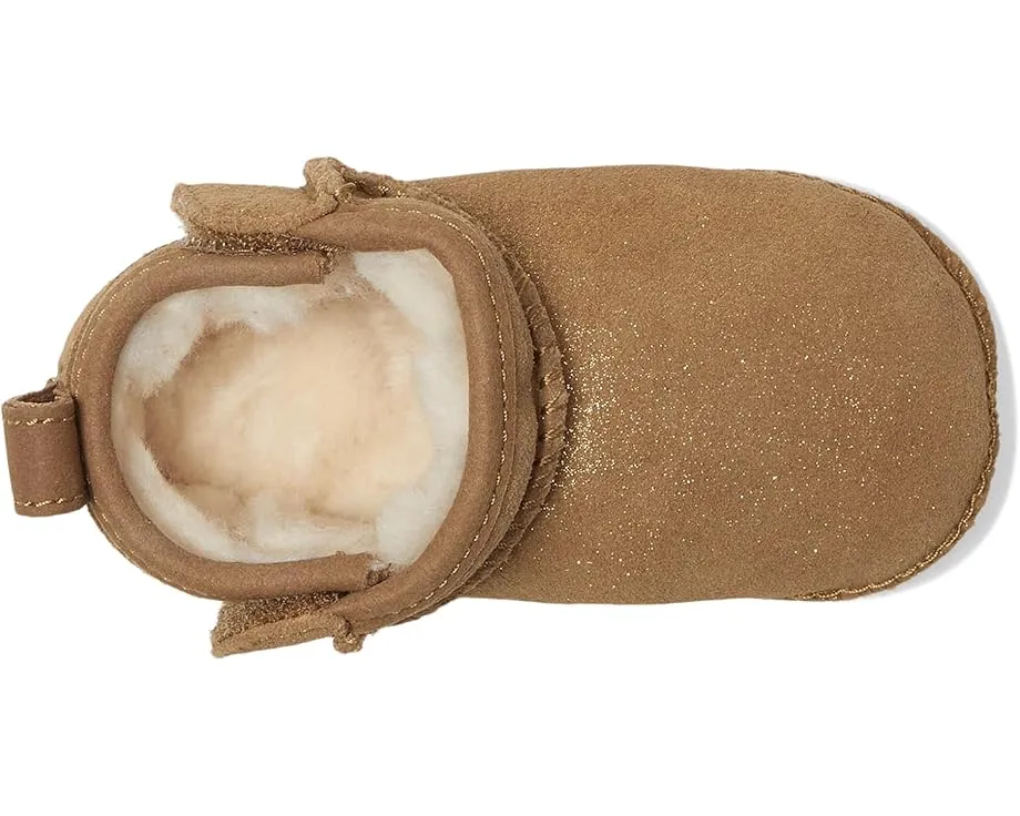 Детские угги UGG Kids Baby Classic Ultra Mini Dazzle из замши для малышей