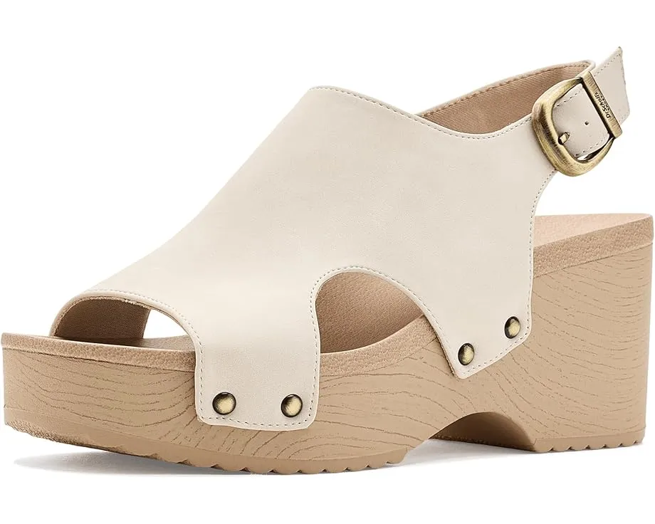 Сандалии Dr. Scholl's Wrenlee на платформе с открытым носком и текстурированным каблуком