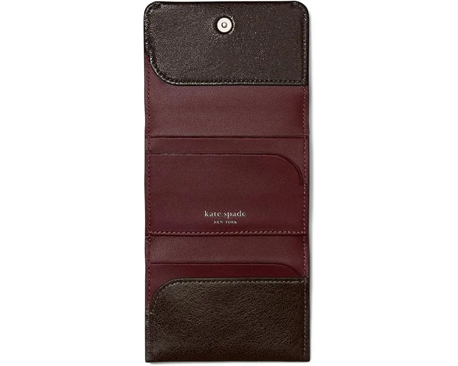 Kate Spade New York Halo Glazed Leather кардхолдер трифолд