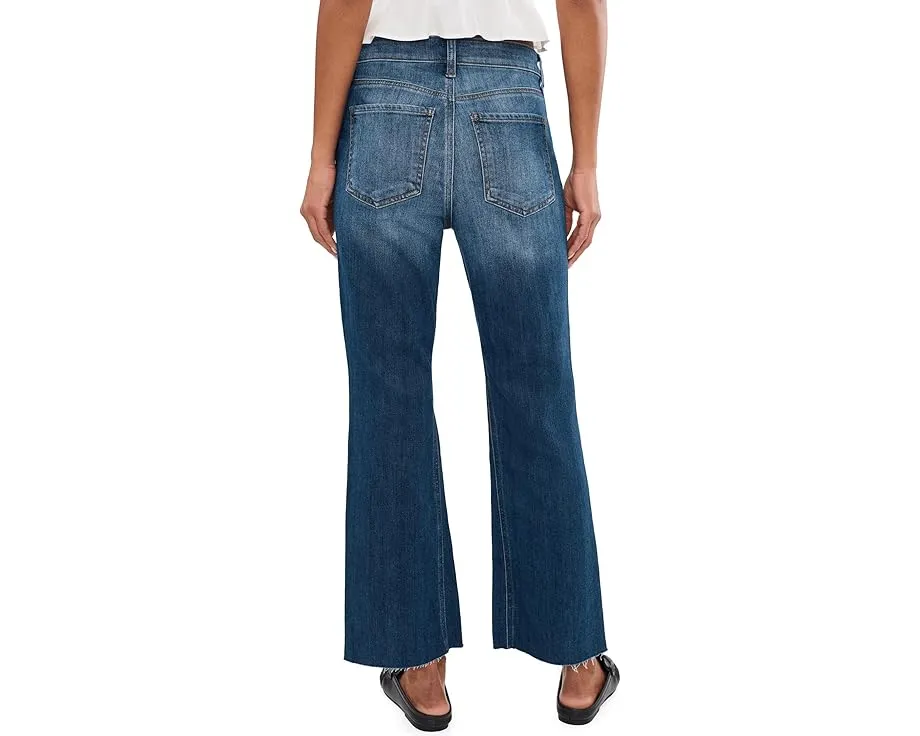 Джинсы Kelsey High-Rise Fab Ab Ankle Flare из хлопка KUT from the Kloth в цвете Flourish