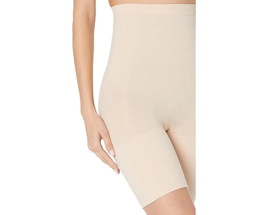SPANX Утягивающие шорты с высокой талией для контроля живота