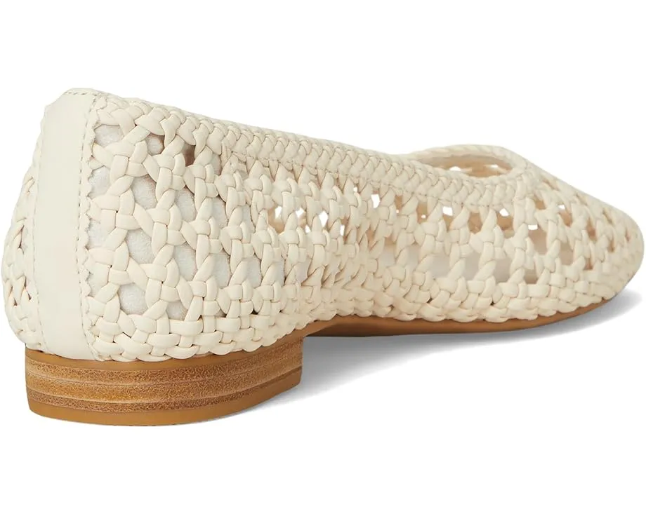 Балетки Briella с квадратным носком и металлизированными деталями