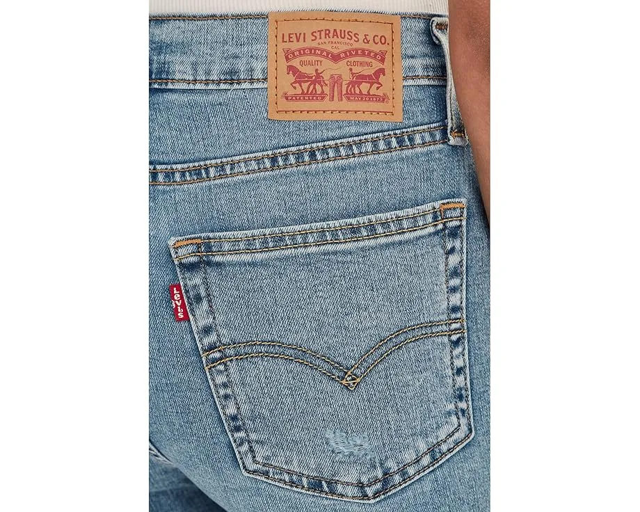 Джинсы Levi's 724 High Rise Straight с высокой посадкой и прямым кроем