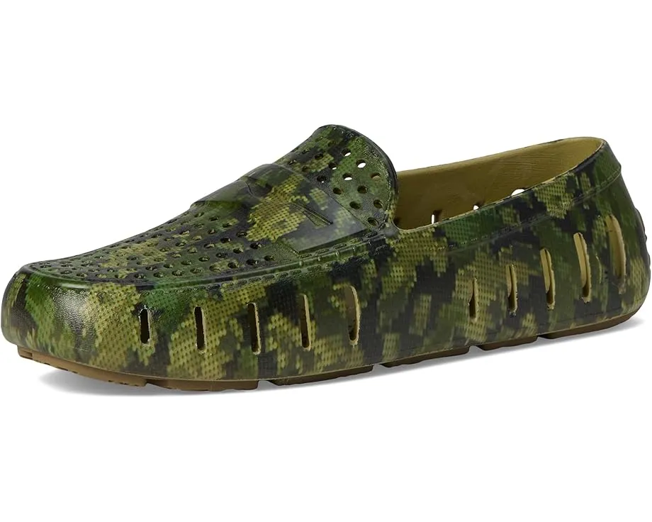 Мокасины Floafers Country Club Driver Print с массажной стелькой и водоотталкивающими свойствами