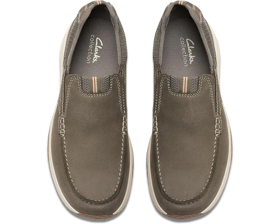 Clarks Sailview Step ботинки из нубука с противоскользящей подошвой