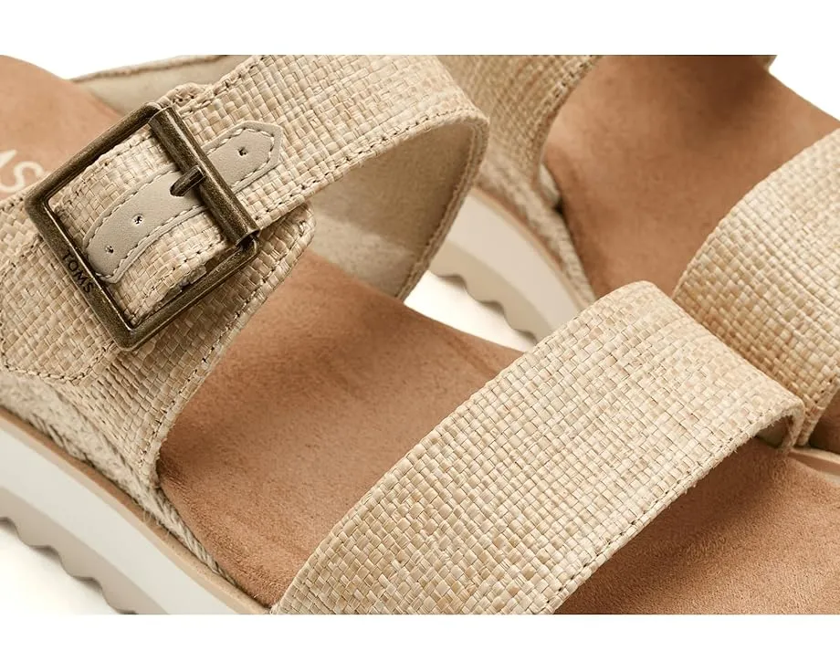 Босоножки-мюли TOMS Diana Mule Buckle на платформе с пряжкой