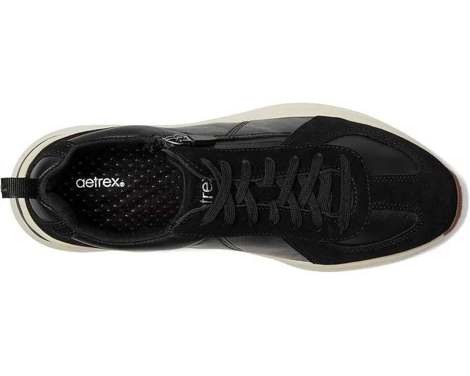 Кроссовки Aetrex Elise на шнуровке с боковой молнией