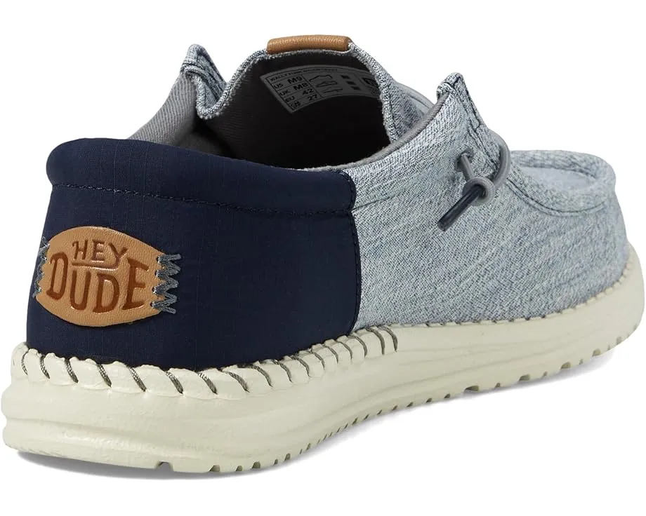 Hey Dude Wally Funk Nylon Craft лоферы из текстиля с двухтонным дизайном