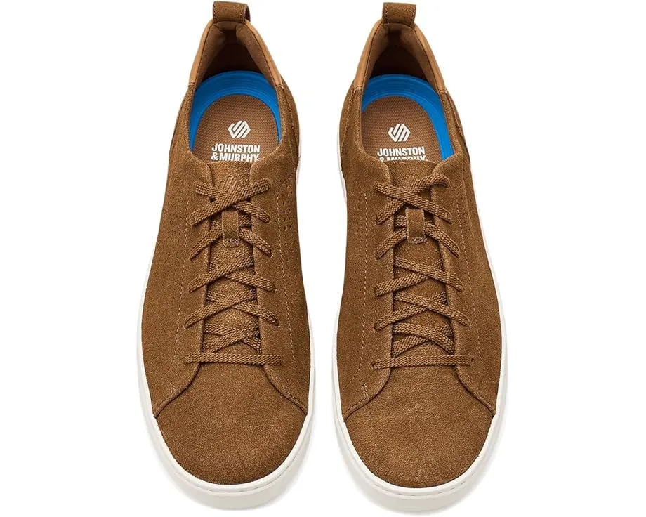 Кроссовки Johnston & Murphy Ollie Lace-to-toe из мягкой замши с технологией TRUFOAM