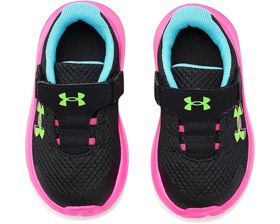 Under Armour детские кроссовки Surge 4 с застежкой на липучке для малышей