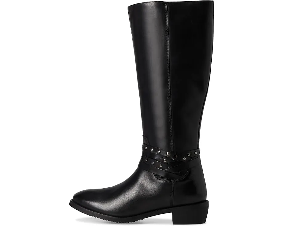 Ботильоны SoftWalk Rosetta до колена с двумя молниями и съемной стелькой