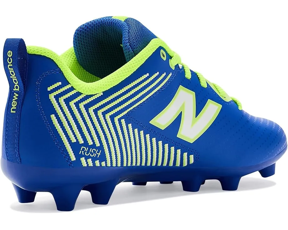 Бутсы New Balance Kids Rush V5 с сетчатым верхом для молодых спортсменов