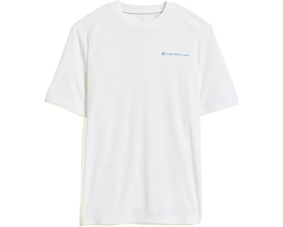 Детская футболка Vineyard Vines Sun Tech с коротким рукавом для мальчика