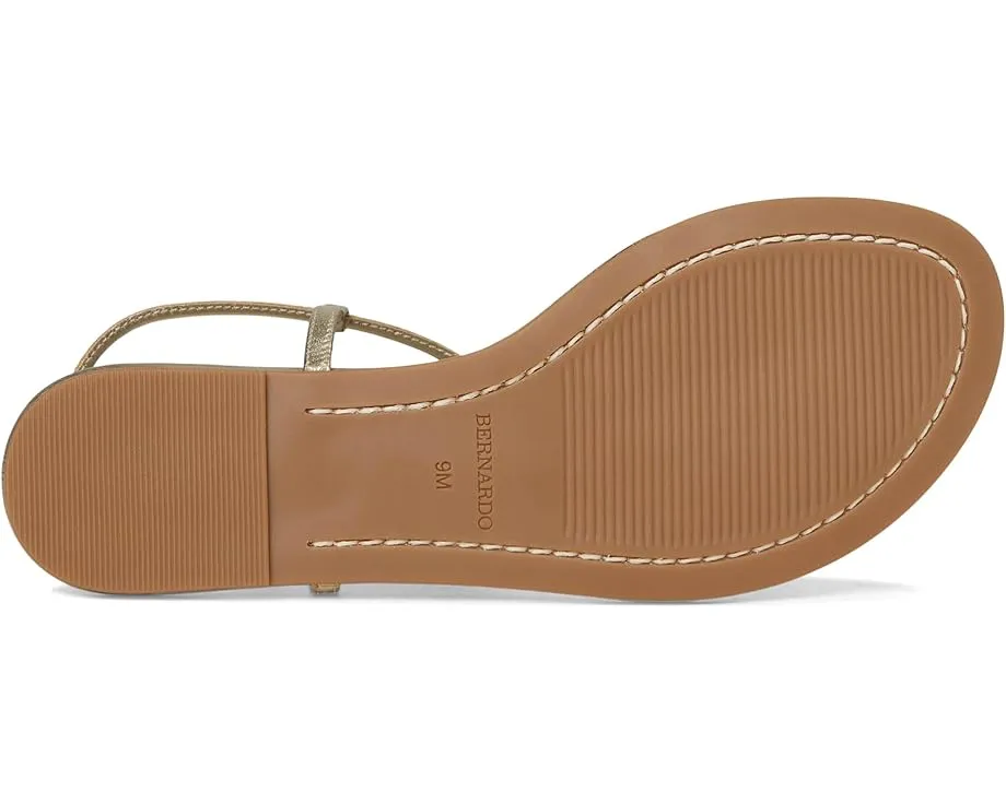 Сандалии Bernardo Hercu гладиаторские без каблука с регулируемыми ремнями и мягкой стелькой