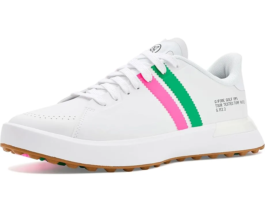 Гибридные гольф-ботинки GFORE G.112 Suede Striped Kiltie с замшевыми полосками