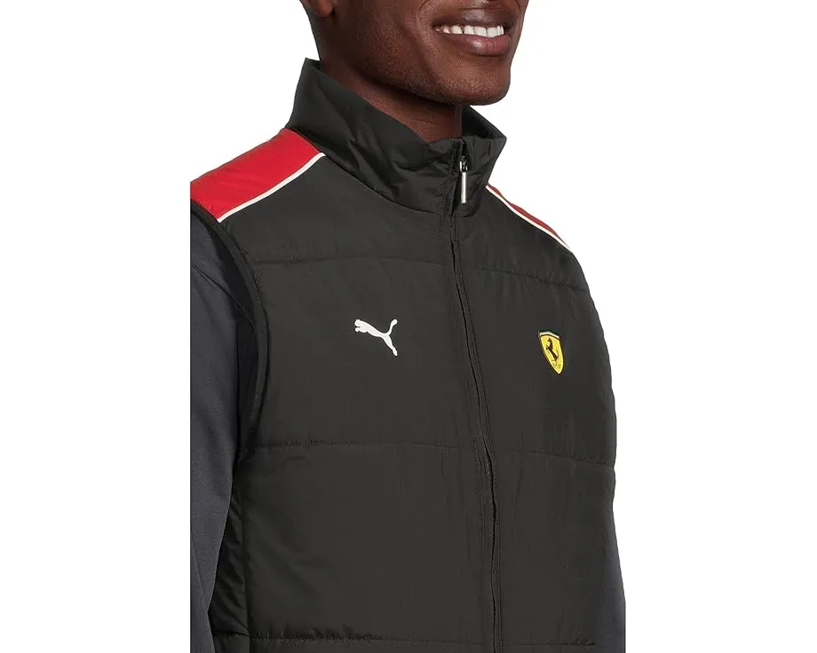PUMA жилет Scuderia Ferrari Mt7 Padded с карманами и стойкой