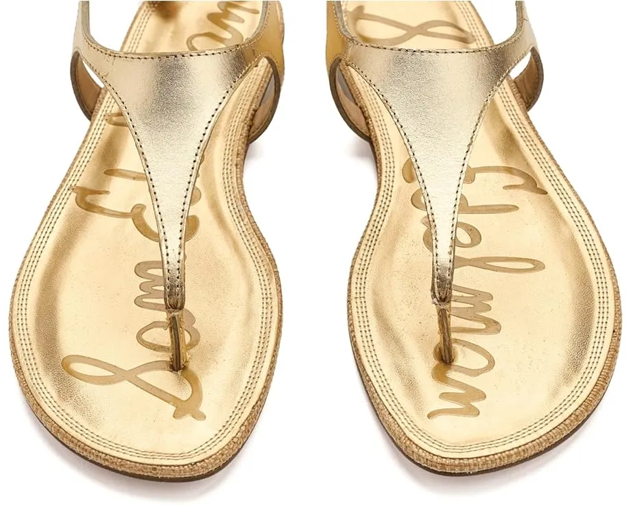 Сандалии Sam Edelman Canna с украшением на щиколотке и круглым носком
