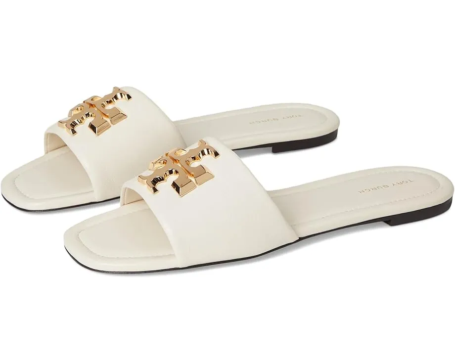 Сандалии Tory Burch Eleanor с широким ремешком и фирменной фурнитурой