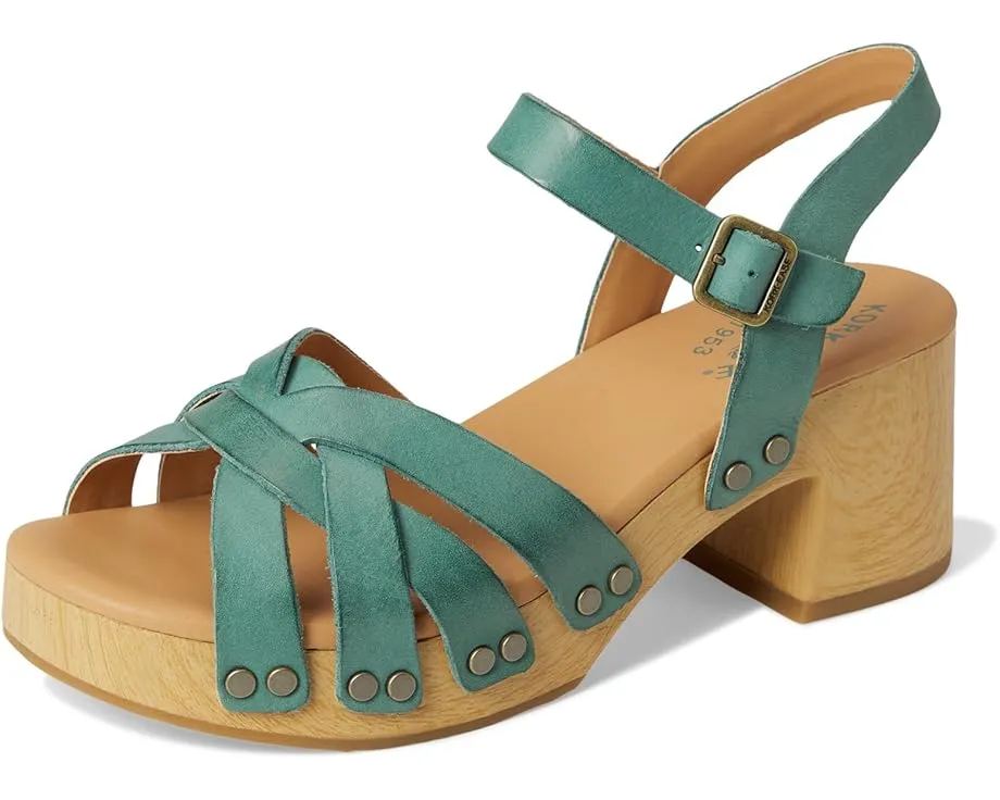 Босоножки Kork-Ease Ester с ремешками и квадратным каблуком